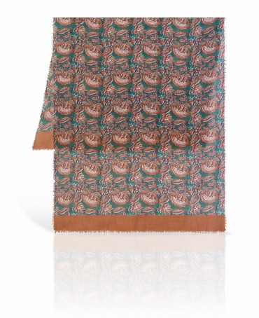 Палантин Унисекс W70.TW4-SK29/GREEN.RED